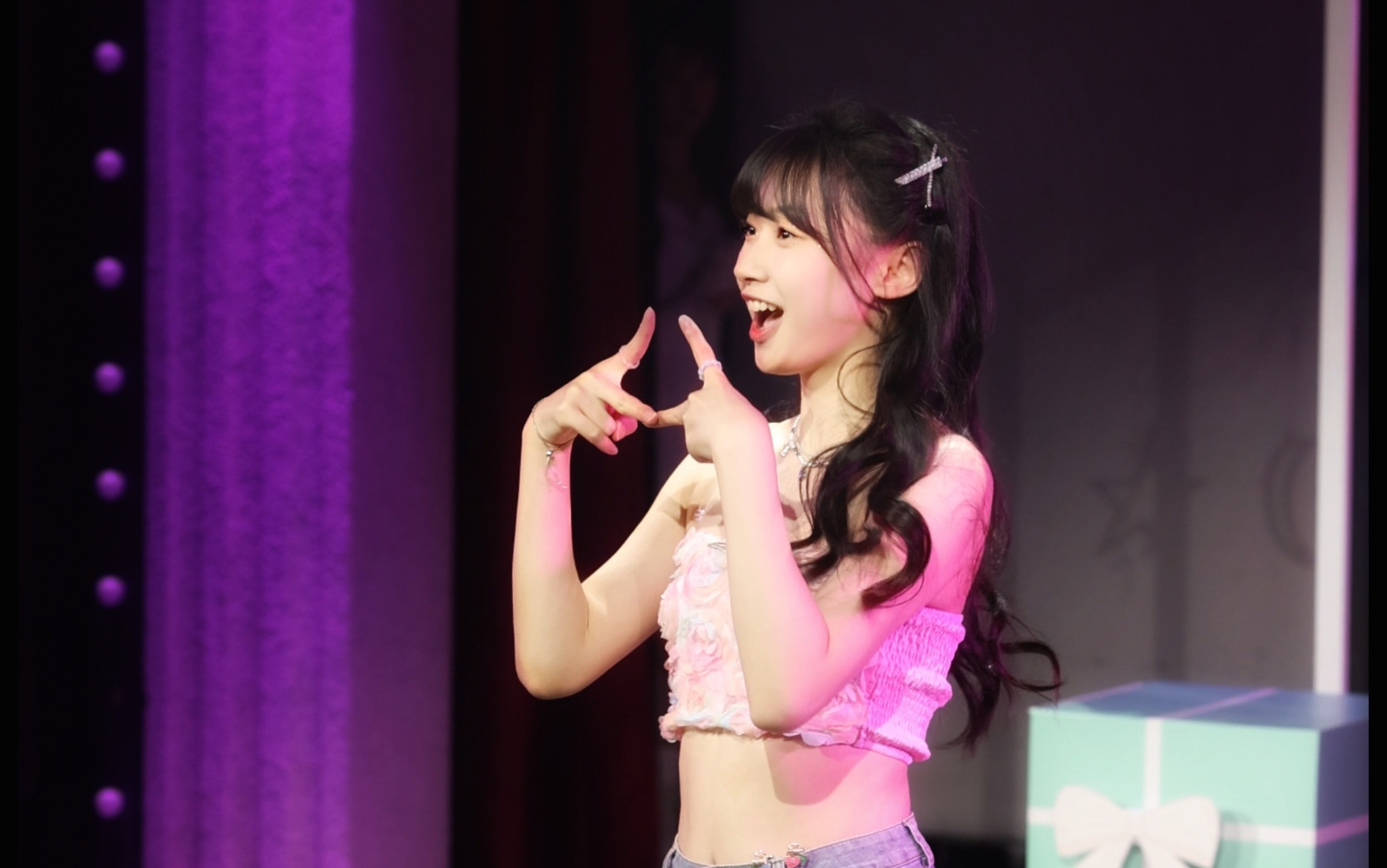 20230102 snh48 team x 打歌舞台 《0.2s》刘胜男 focus