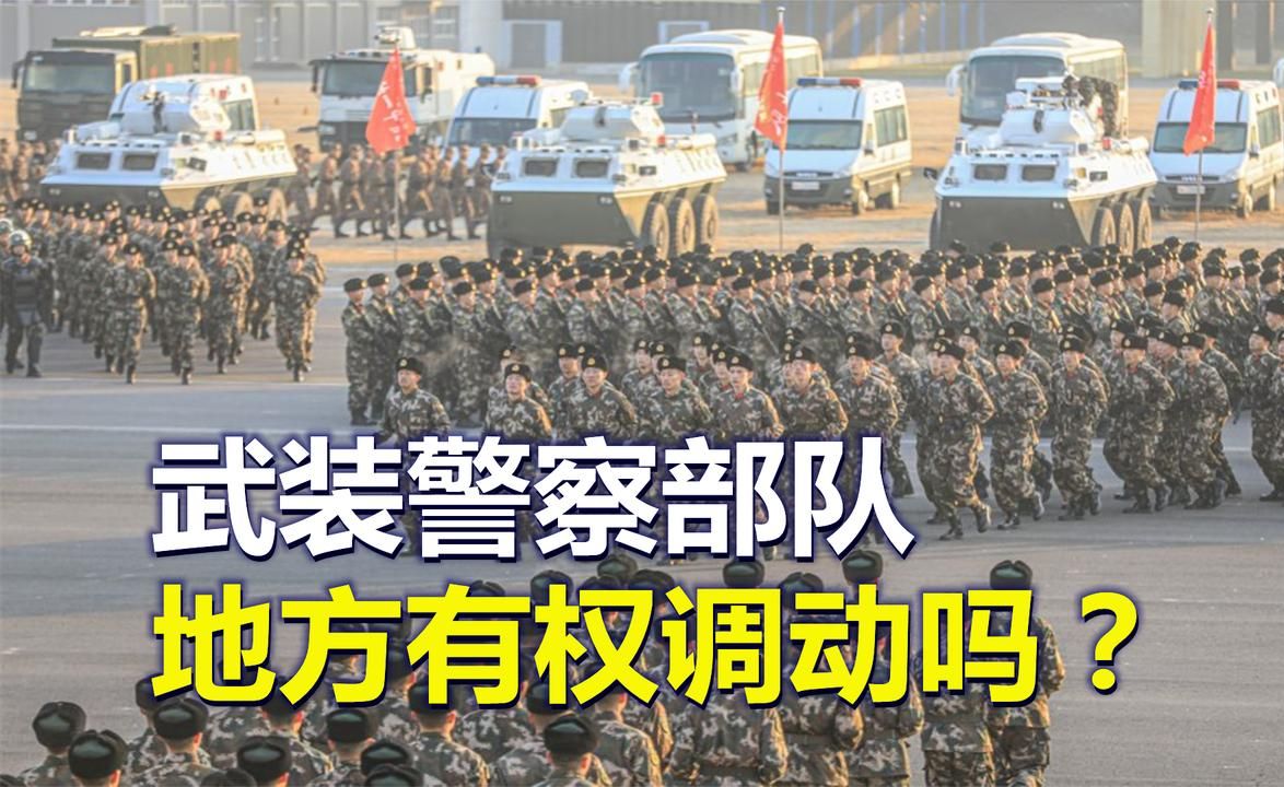 武警部队,没有了军队双管,地方还有权调动吗?哔哩哔哩bilibili