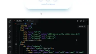css漂亮的登录框。