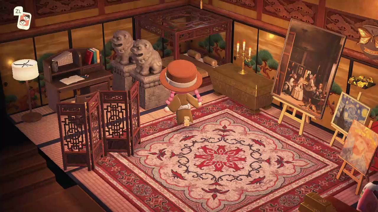 【动物之森】我家的地下藏宝室哈哈哈