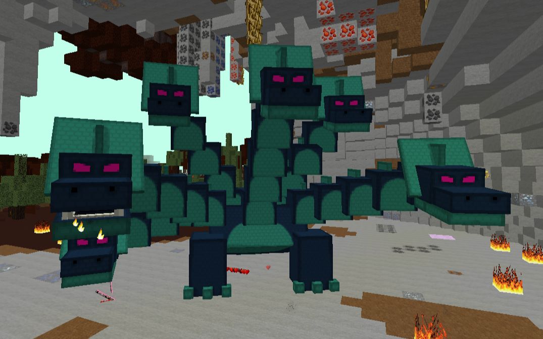 我的世界拔刀剑25哇九头蛇