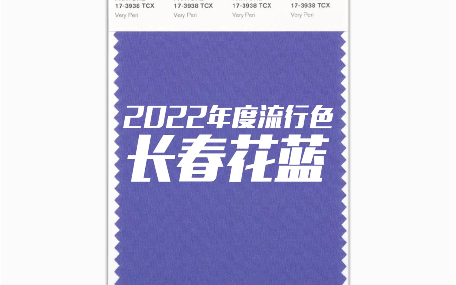 2022年度流行色来了!过完年就穿这个颜色,稳了!哔哩哔哩bilibili