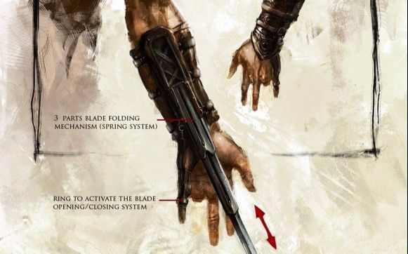 锻造《刺客信条》袖剑.神器