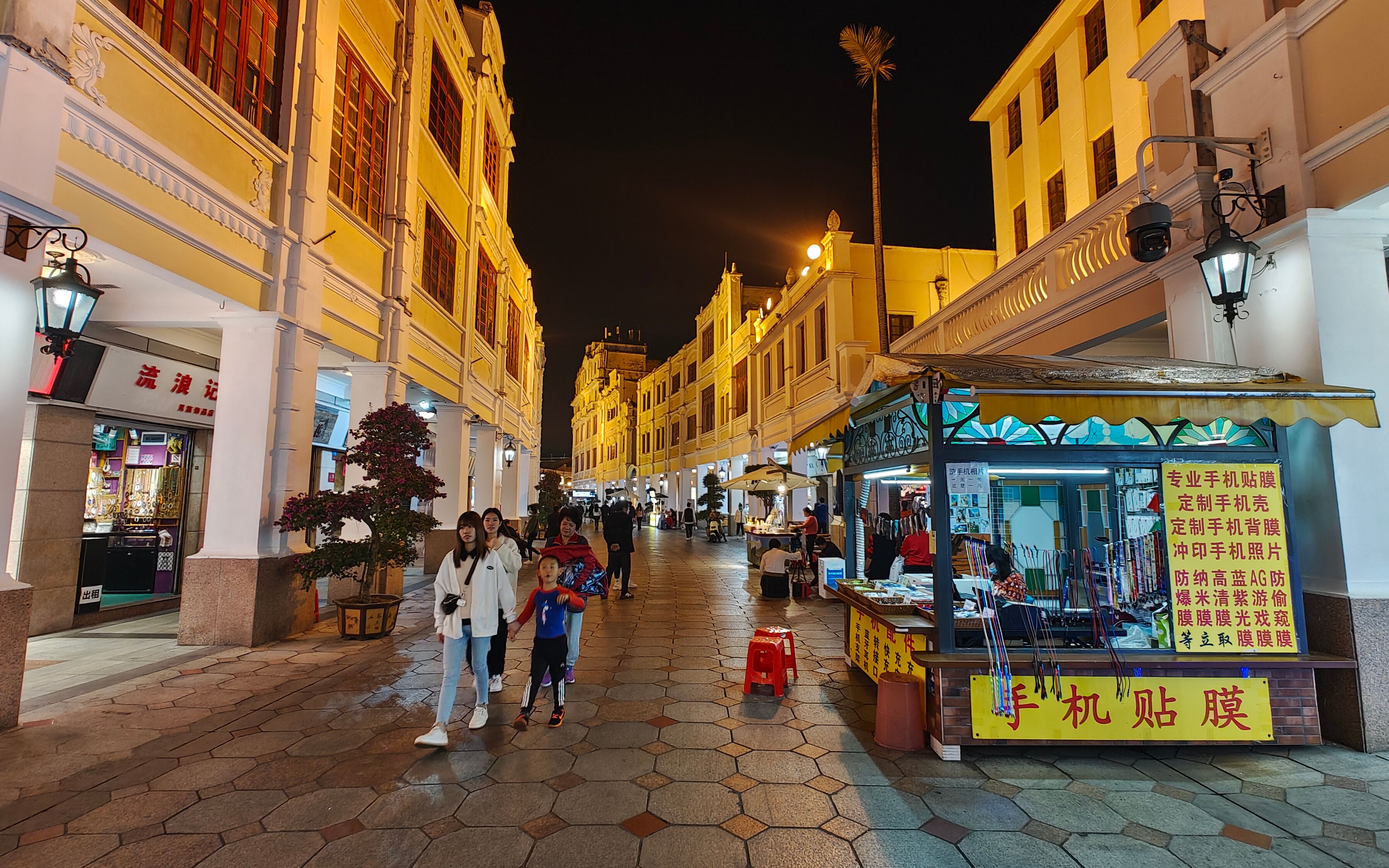 活动作品广东中山孙文西路文化旅游步行街南洋建筑别具韵味夜景绝美