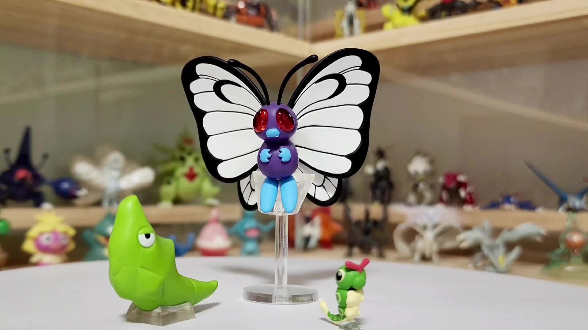 宝可梦比例世界全图鉴-巴大蝴组(10-12)