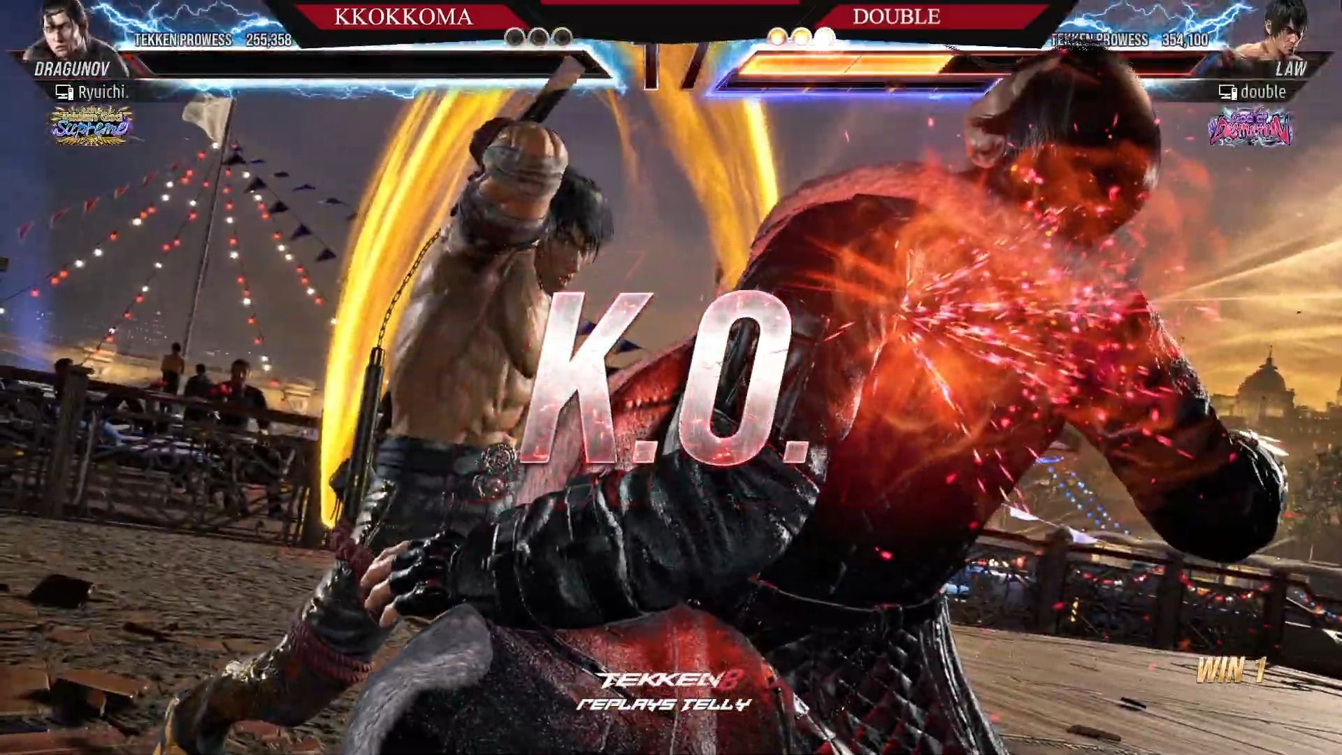 铁拳8 double(洛) vs kokkoma(诺夫)(24.03.25)