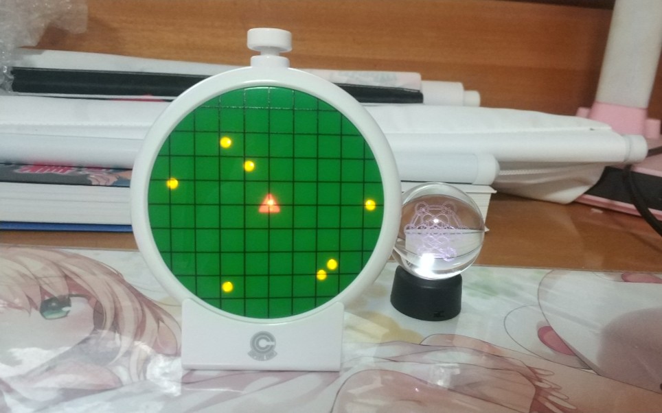 龙珠测评万代proplica龙珠雷达11发声发光