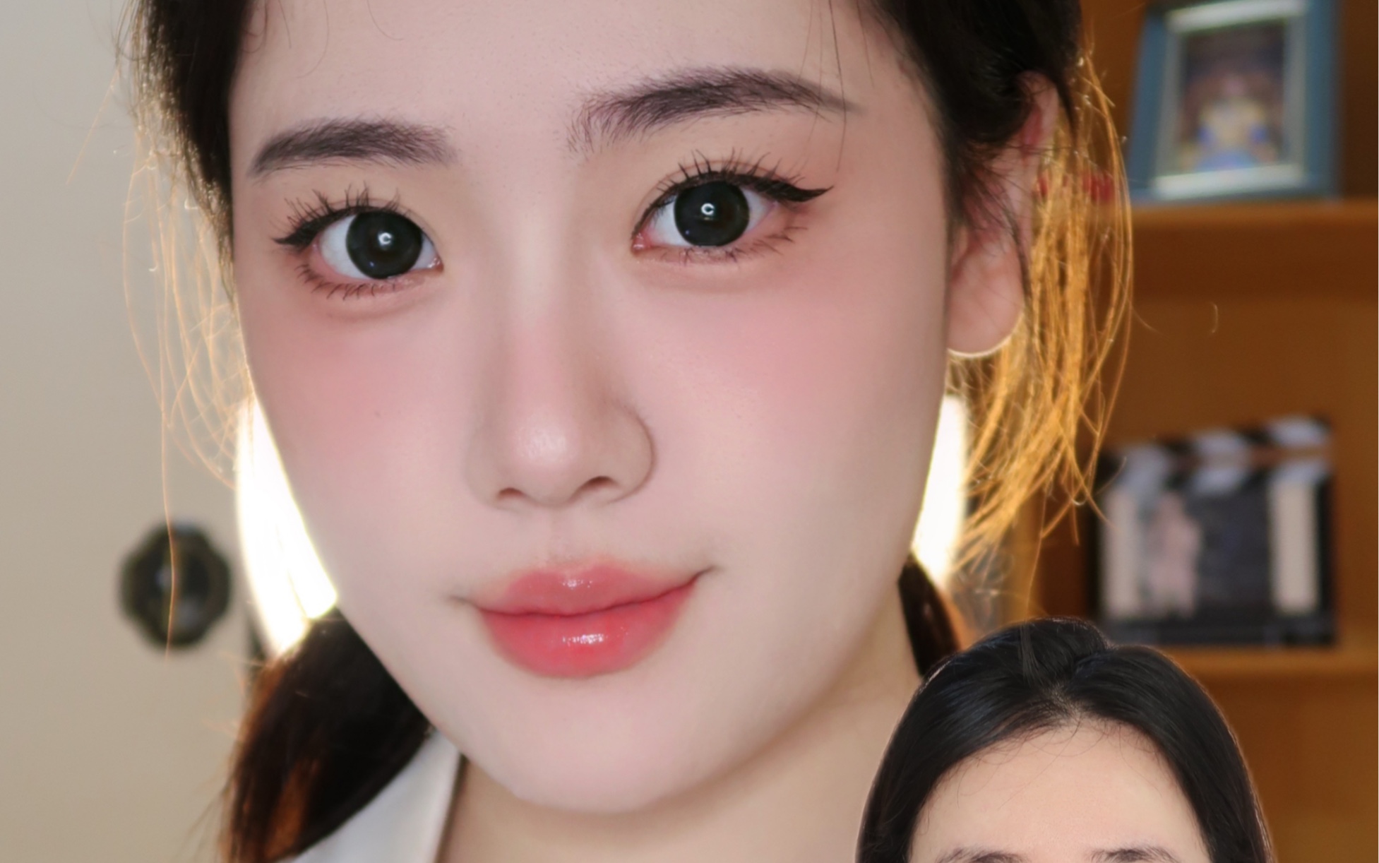 刘亦菲灵感妆分享～粉色系裸妆～日常妆必学