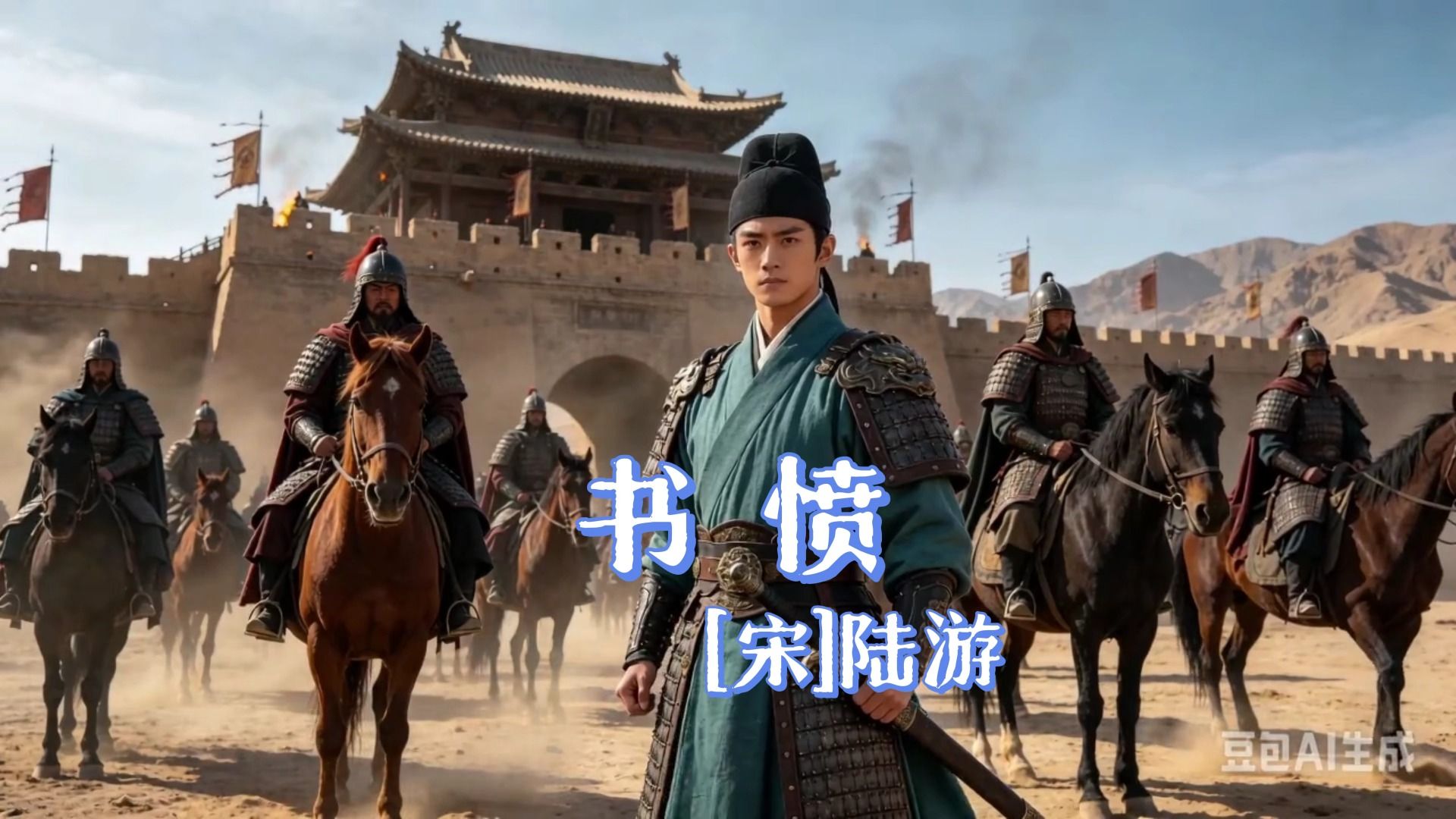 书愤（早岁哪知世事艰，中原北望气如山）（宋-陆游）