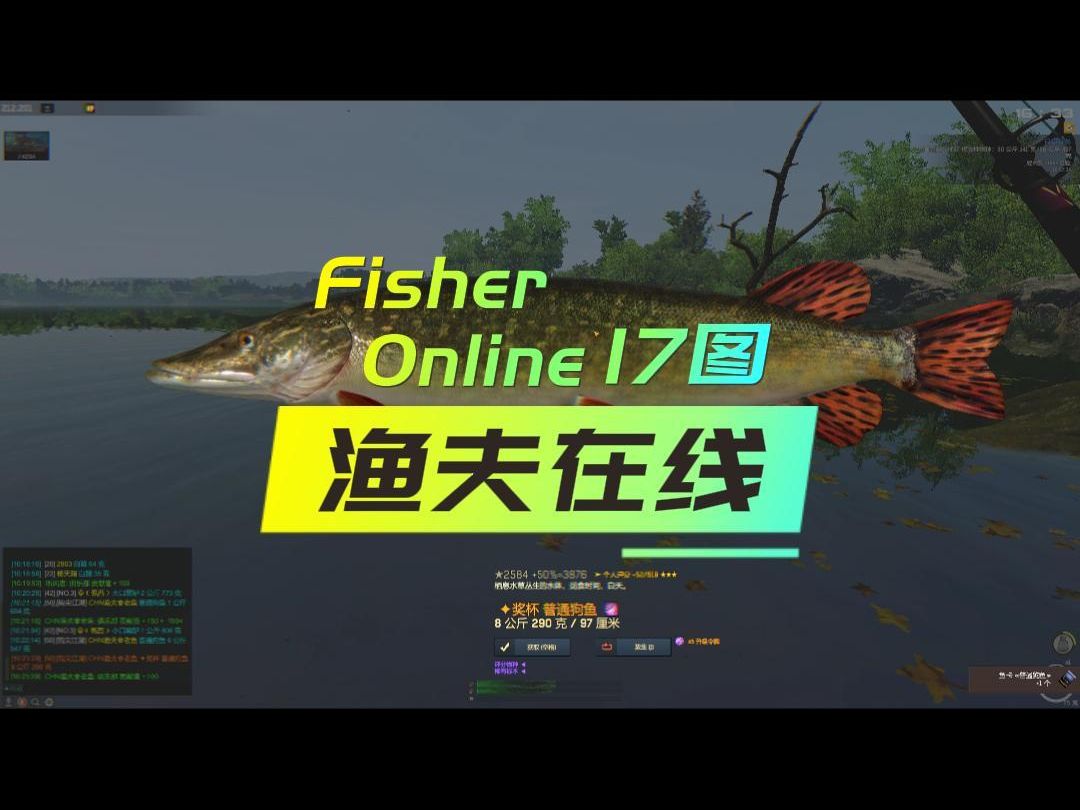 渔夫在线(Fisher Online)17图普通狗鱼哔哩哔哩bilibili