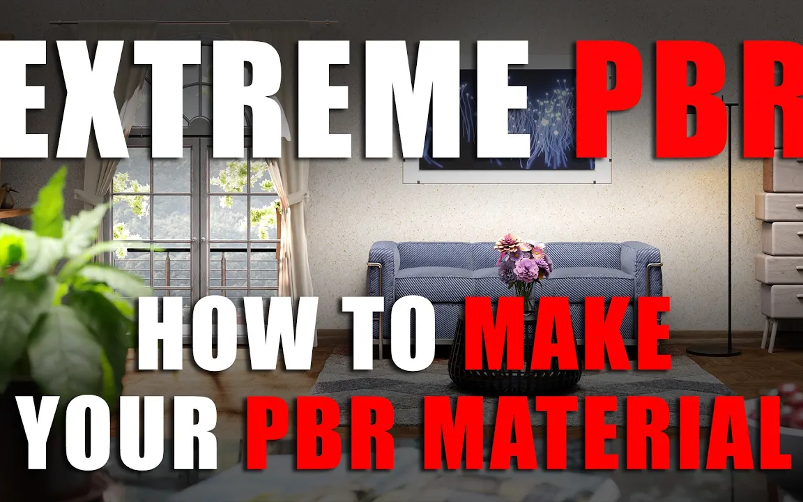 iblender中文版插件 extreme pbr nexus 自制材质分层