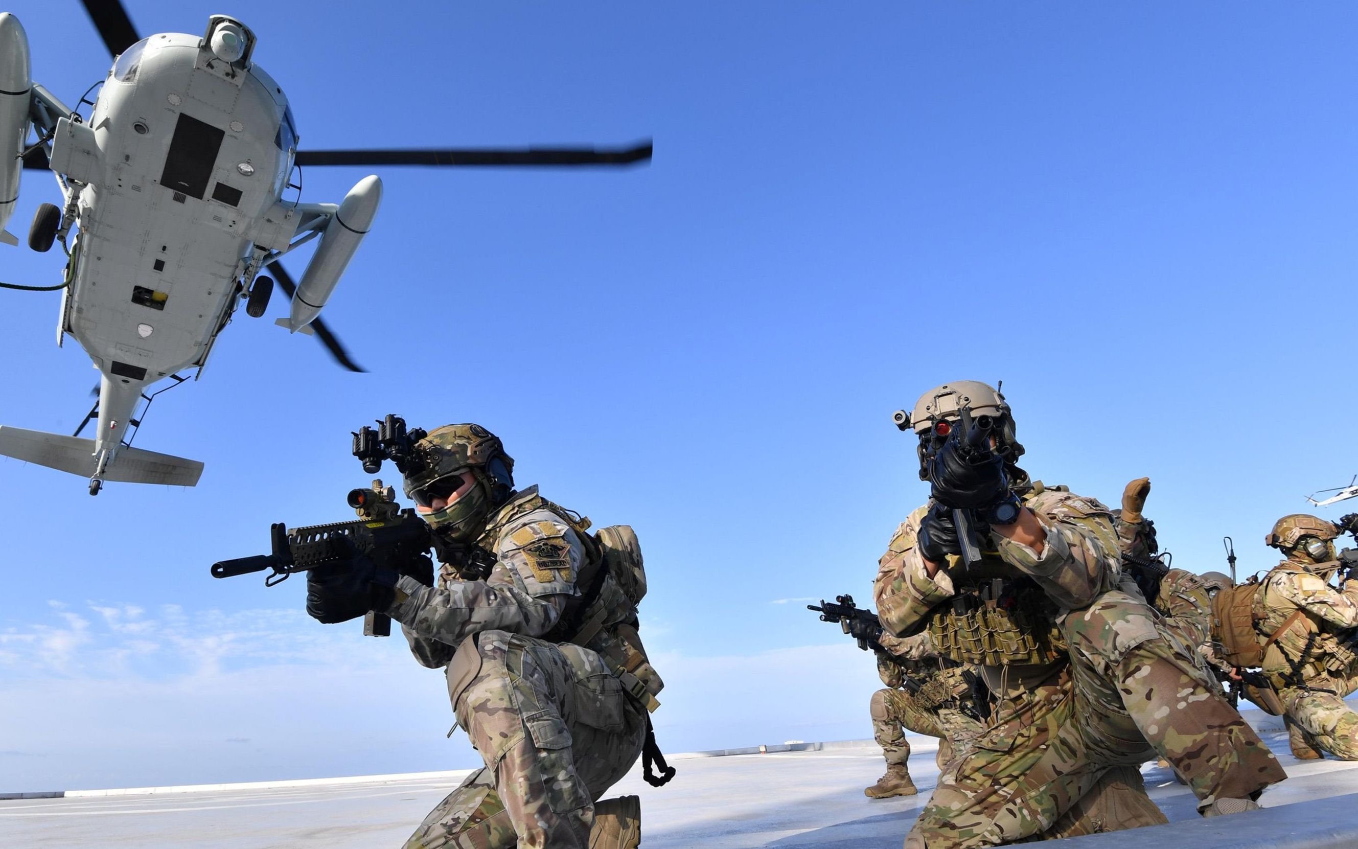 韩国军队于独岛训练