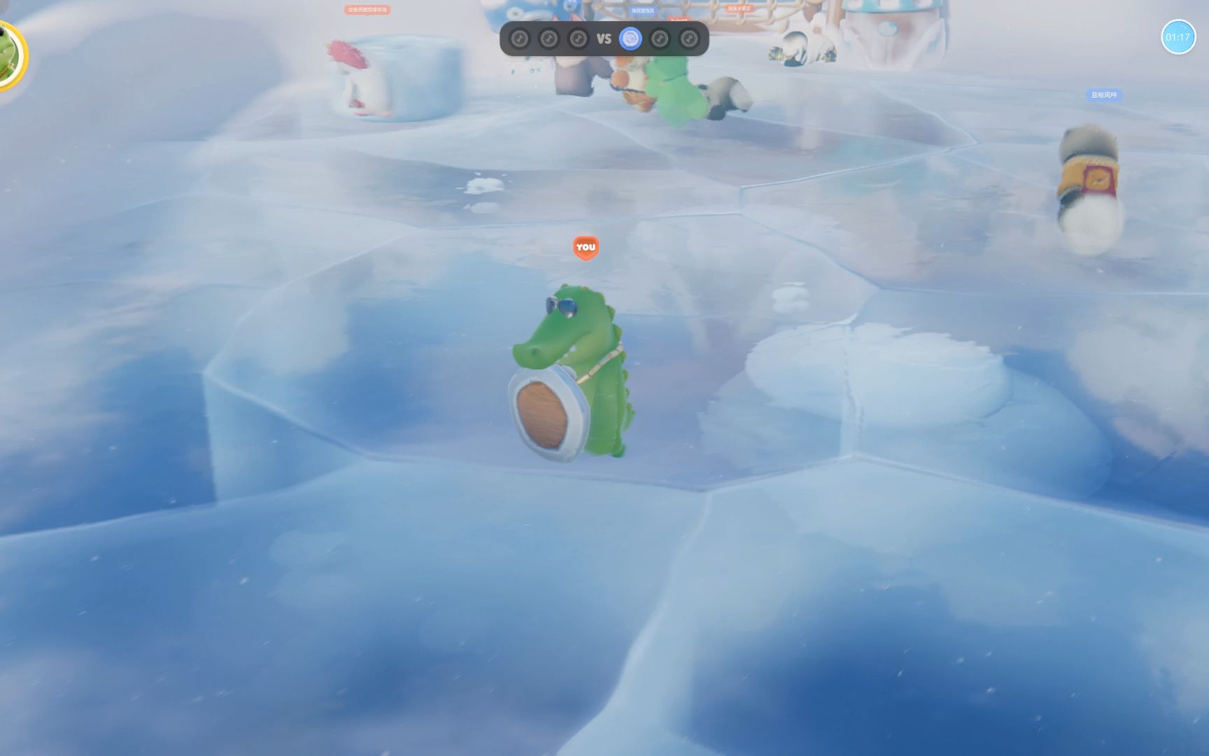 猛兽派对40 没有方向感的小鳄鱼【猛兽派对 动物派对】