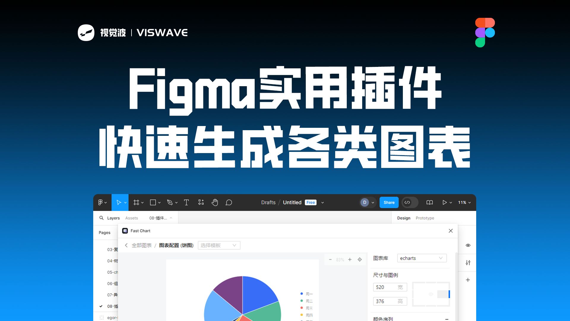 Figma实用插件,快速生成各类图表哔哩哔哩bilibili