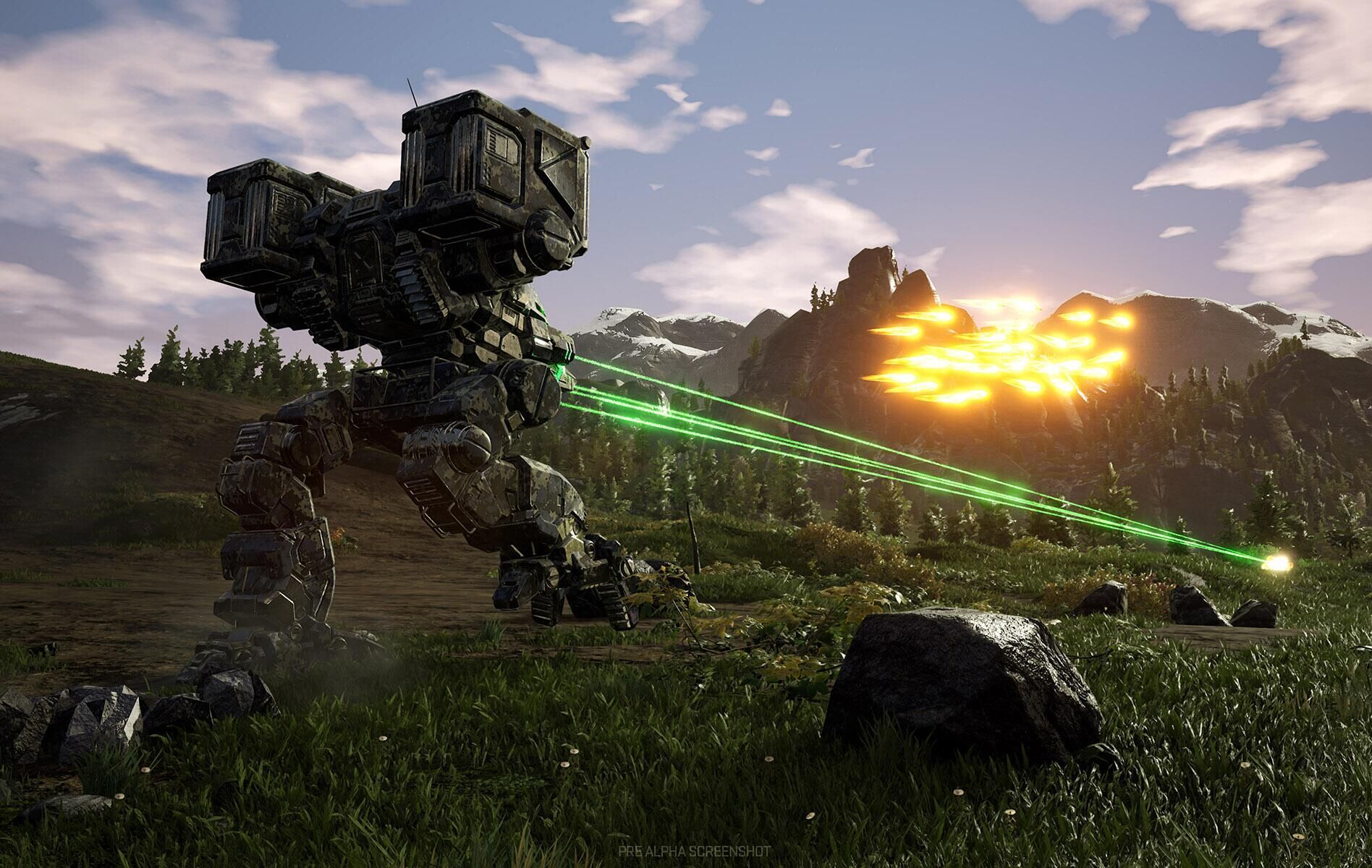 【mw5m】机甲战士5 双摇杆 语音队伍指令/初尝试