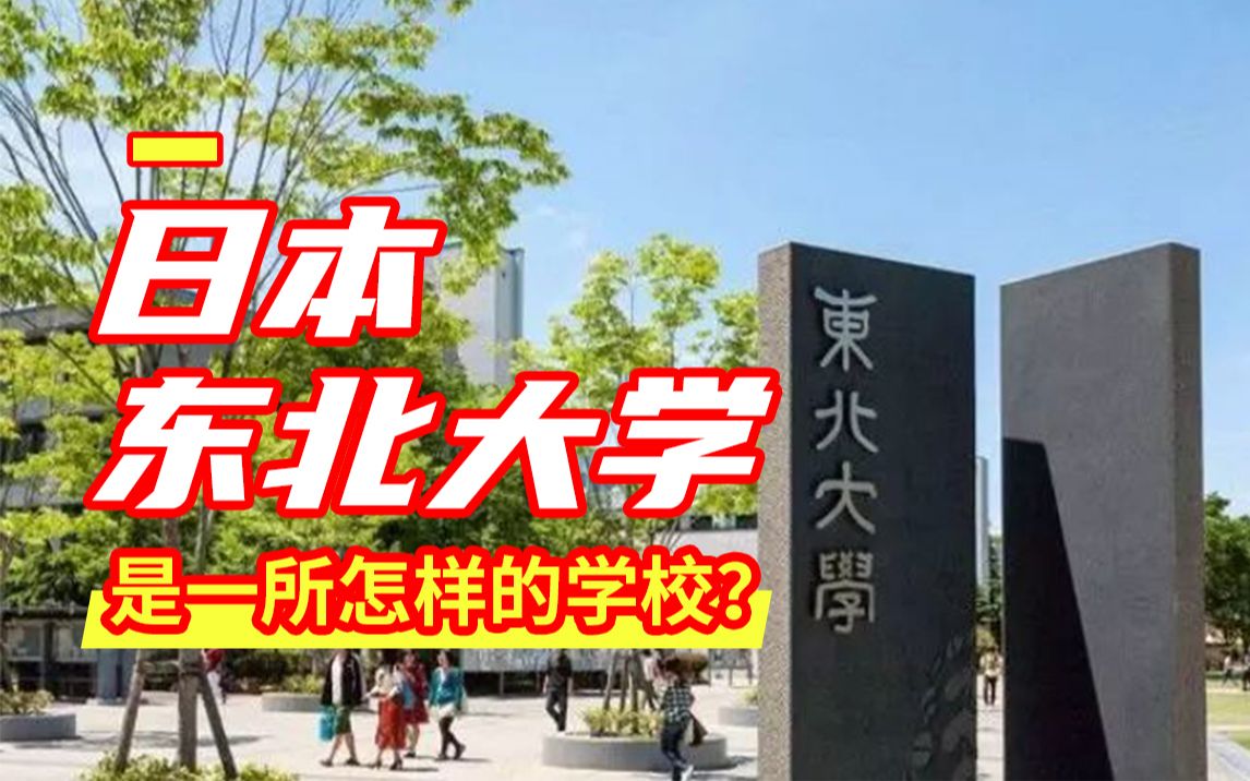 日本东北大学,是一所怎样的学校?∣日本留学哔哩哔哩bilibili