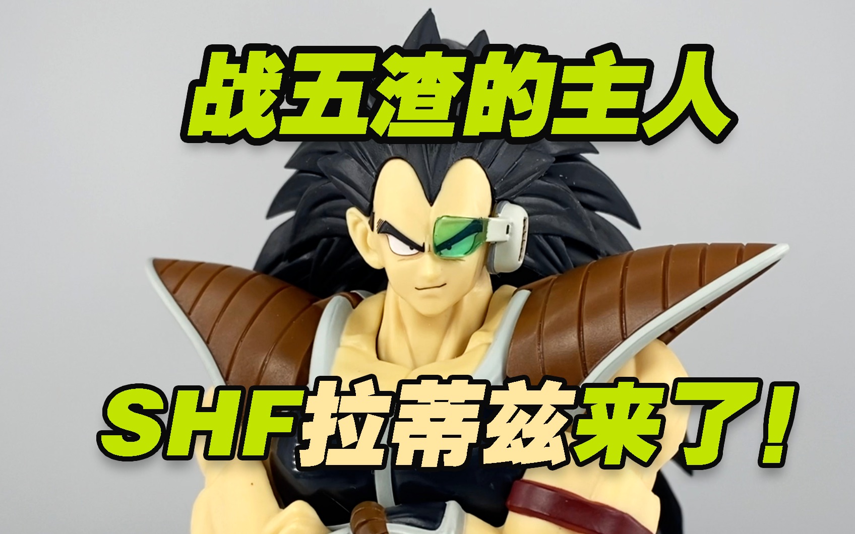 【涛光玩具箱】万代龙珠shf拉蒂兹超可动分享,这位悟空的邪恶大哥龙珠