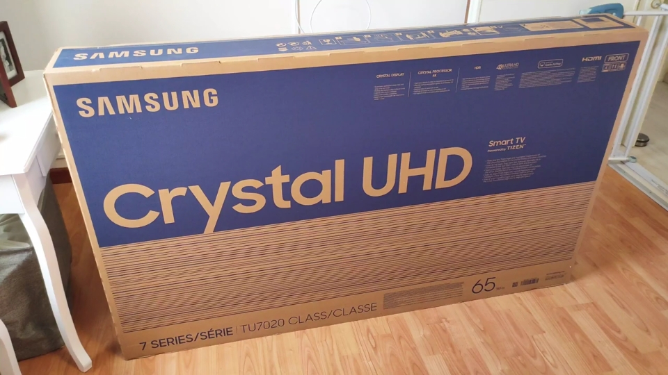 SAMSUNG Crystal UHD 三星智能电视 开箱测试参数技术讲解use the one哔哩哔哩bilibili