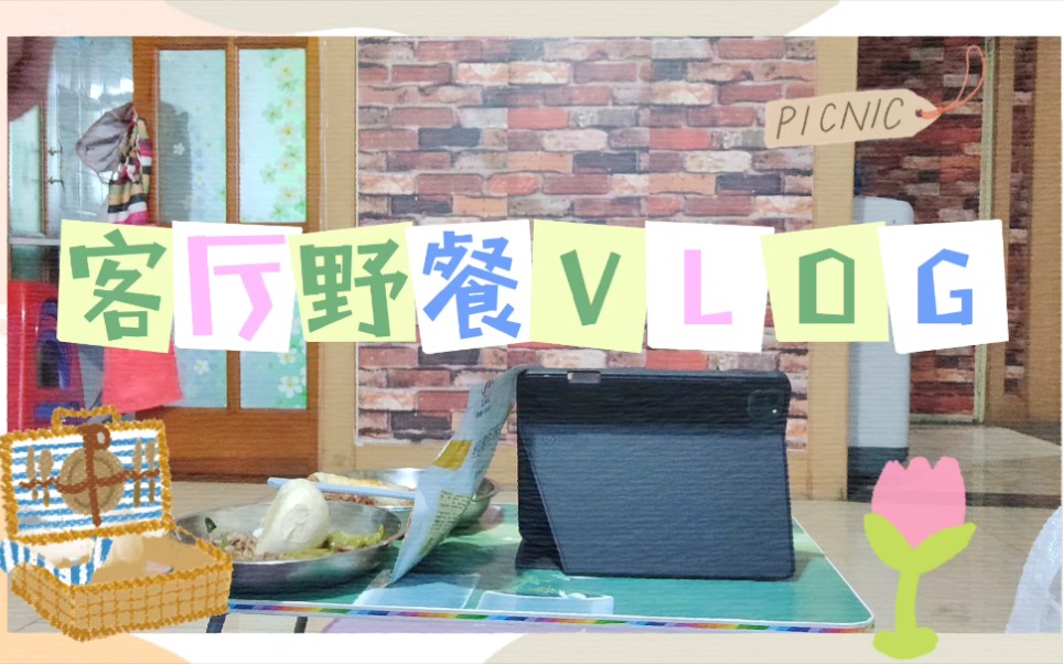 居家隔离vlog|长春大学生回家在干嘛?在客厅野餐!哔哩哔哩bilibili