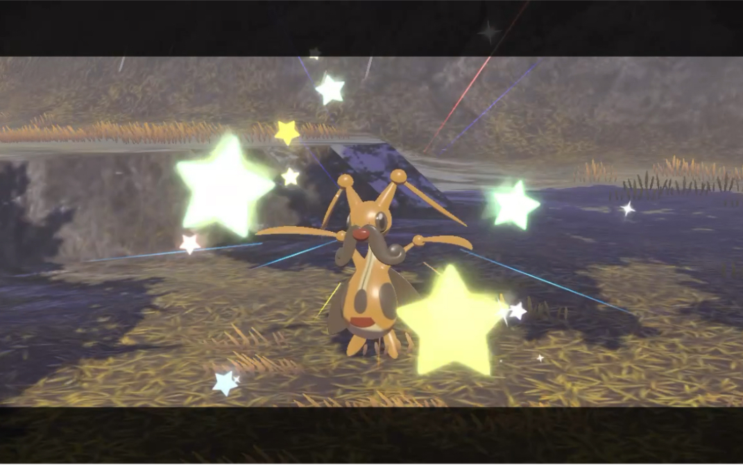 宝可梦阿尔宙斯路闪金蟋蟀