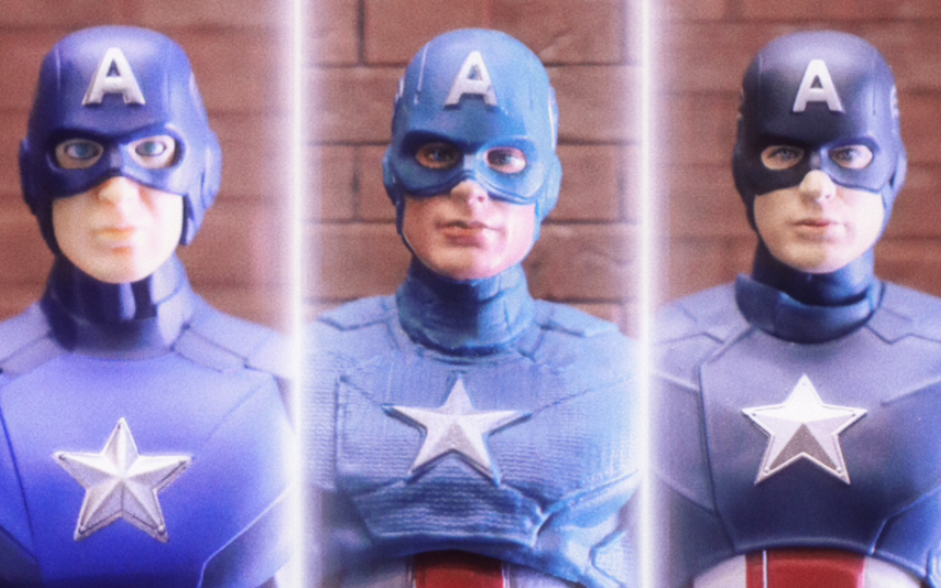 复仇者联盟1美国队长对比 figma vs hasbro vs bandai