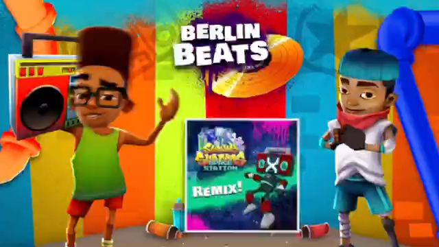 [图]Subway Surfers Berlin Beats | Space Station Remix