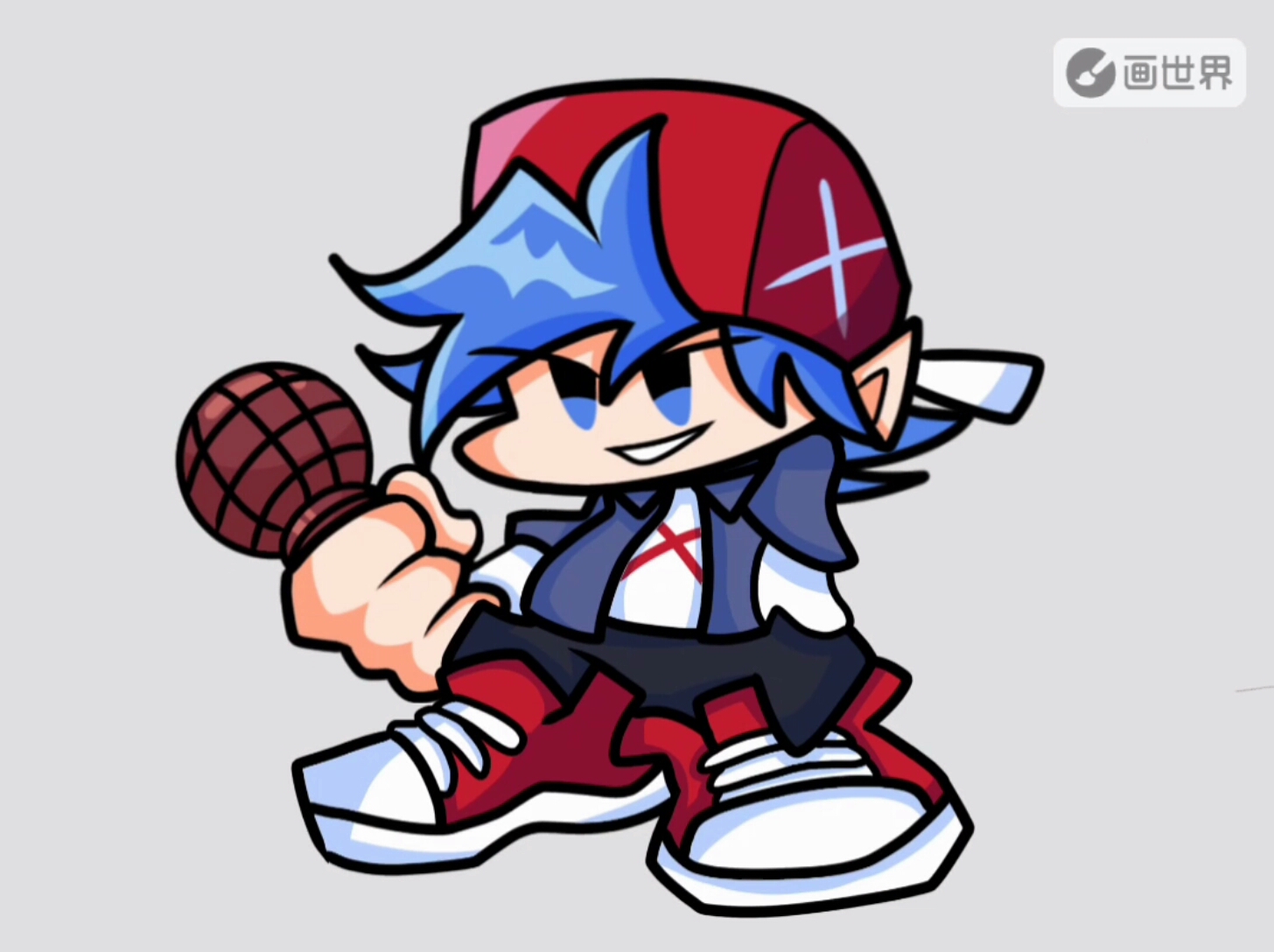 [fnf/贴图演示]是自家的私设bf