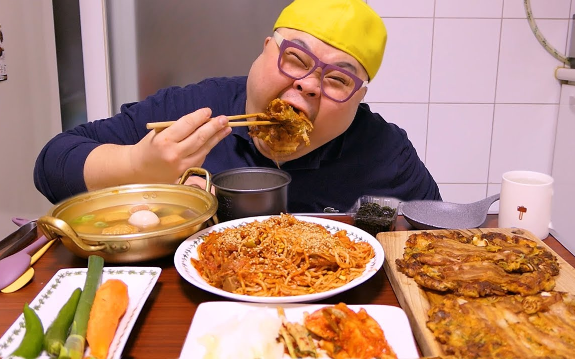 mino75▽75韩国大胃王吃播