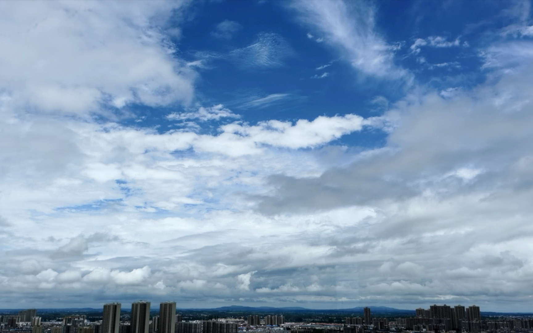 雨过天晴 云卷云舒