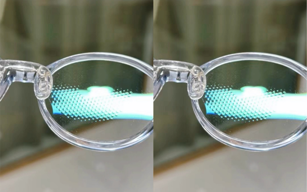 客配眼镜#豪雅新乐学 配好了,离焦镜片有效控制近视发展,为您的孩子保