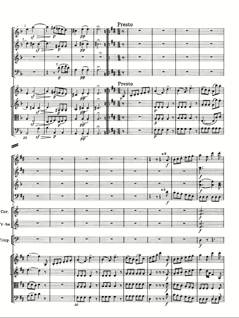 [图]海顿第101号“时钟”交响曲 Haydn - Symphony No. 101 Clock