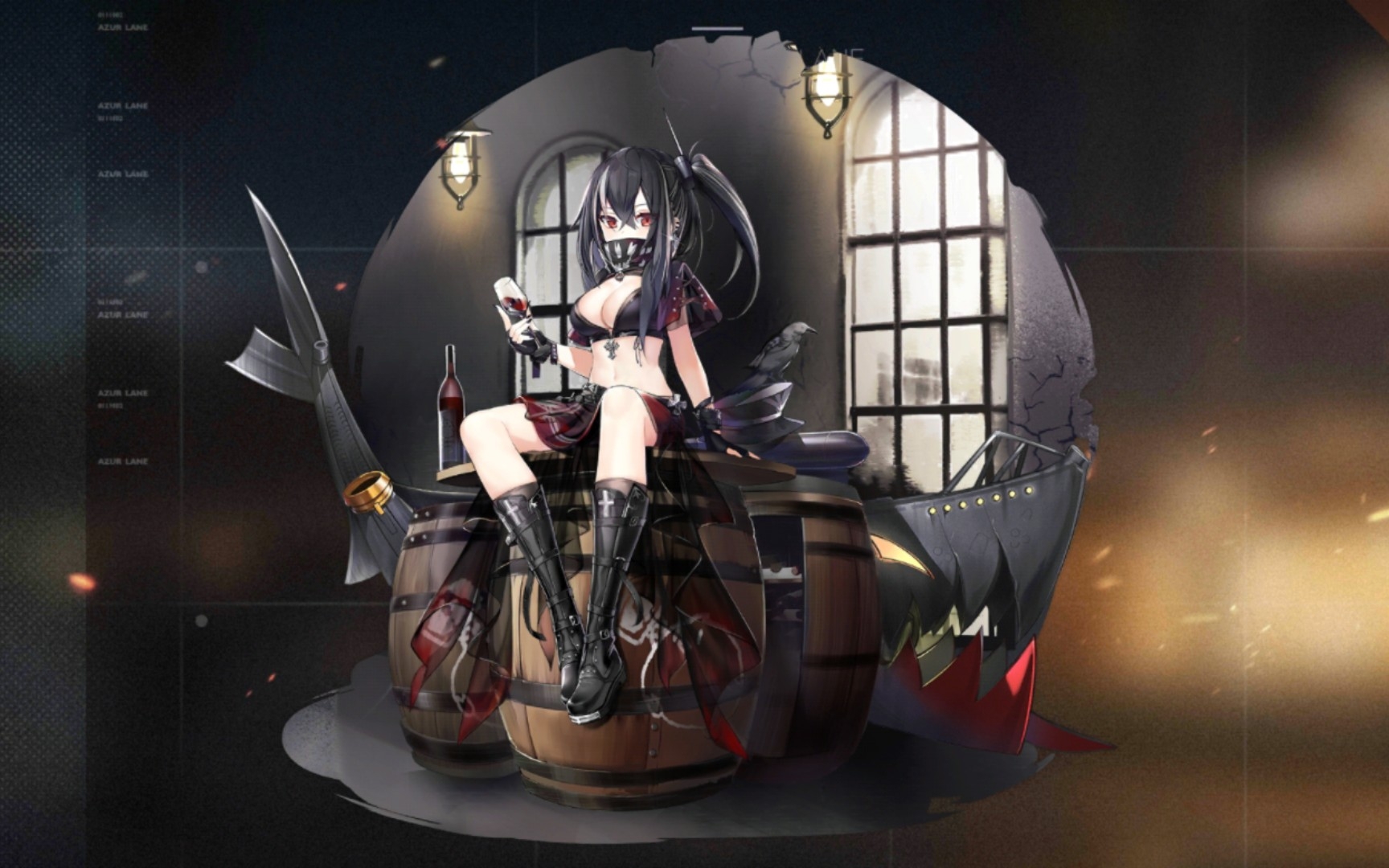 【碧蓝航线皮肤】官方推荐!速赏u-47『静谧一隅』皮肤!(含)