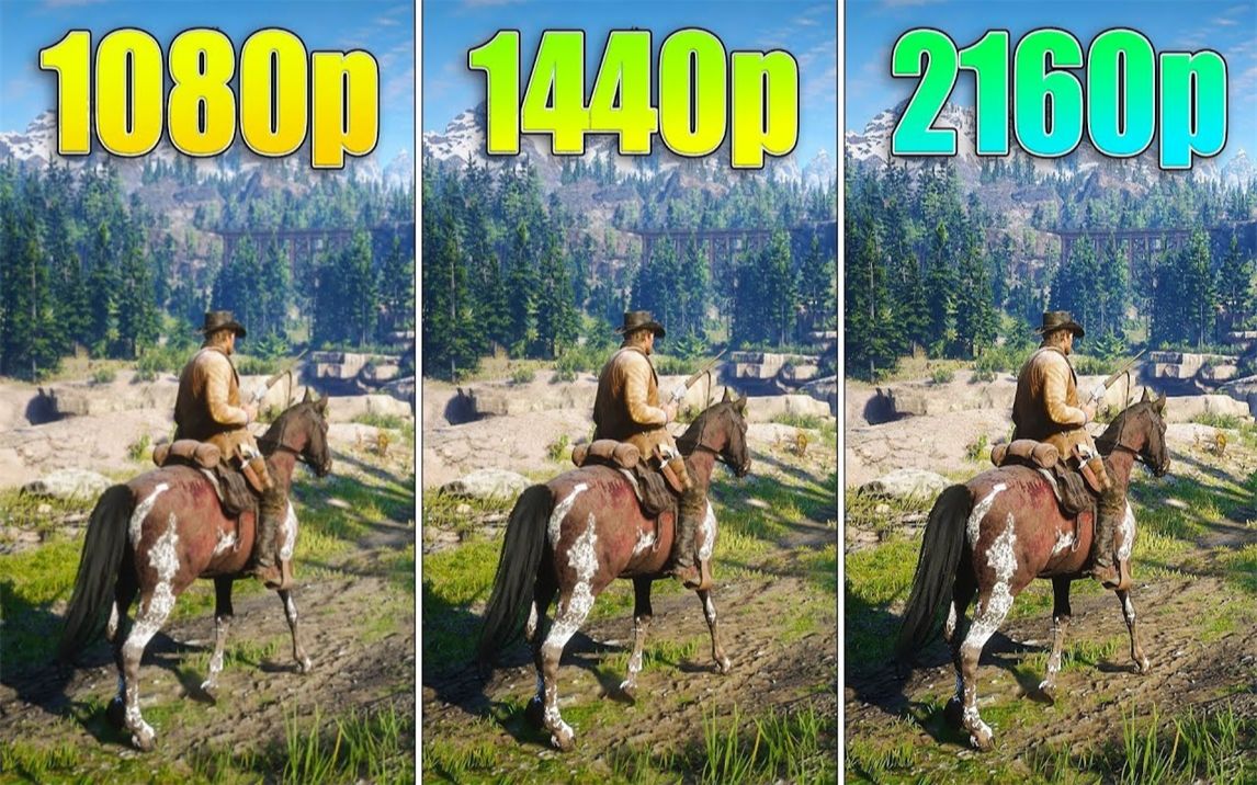 1080P vs 1440P vs 2160P 电脑游戏性能测试对比 RTX 2080 Super + i99900K 1080P 60帧视频哔哩哔哩bilibili