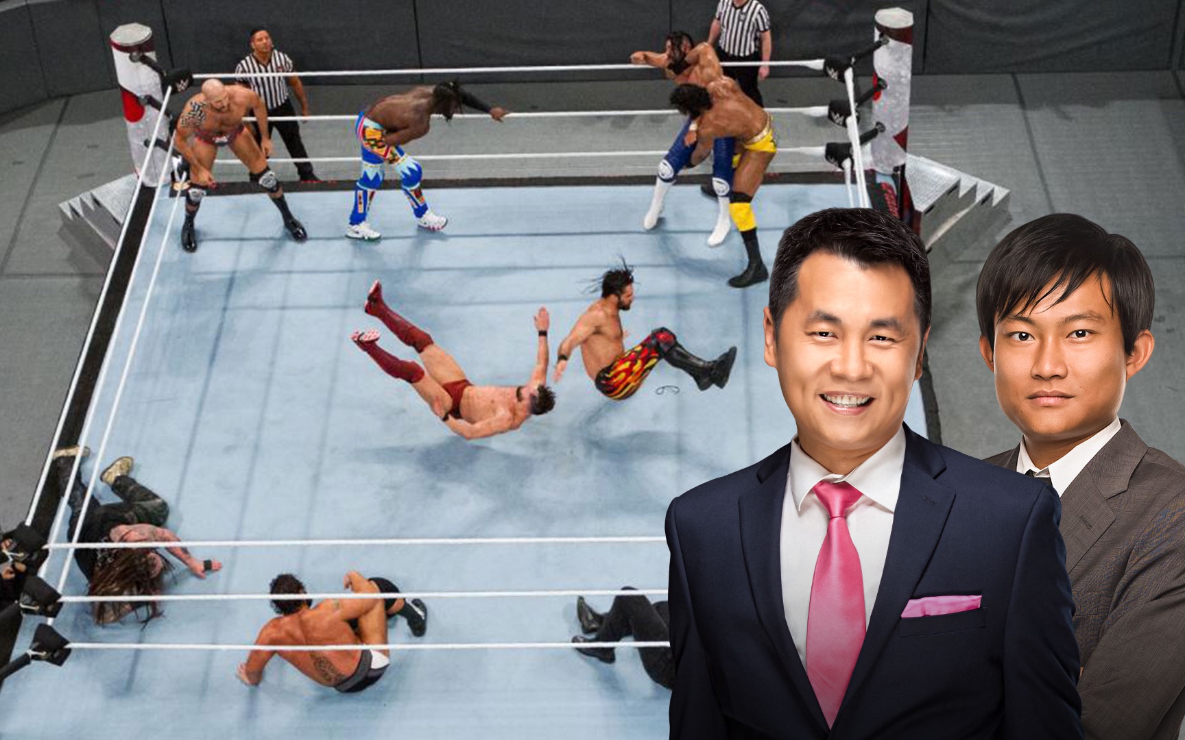 活动作品wwe官方相声解说合体数说王室决战大赛上绳挑战赛的亮点