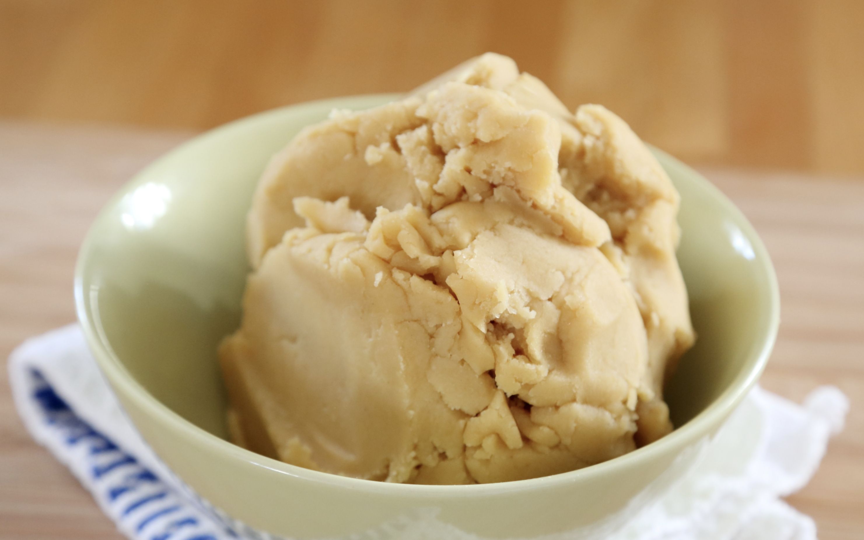 【豌豆沙】无论炒什么豆沙馅,水的比例正确了,简单快速,就是炒个小菜