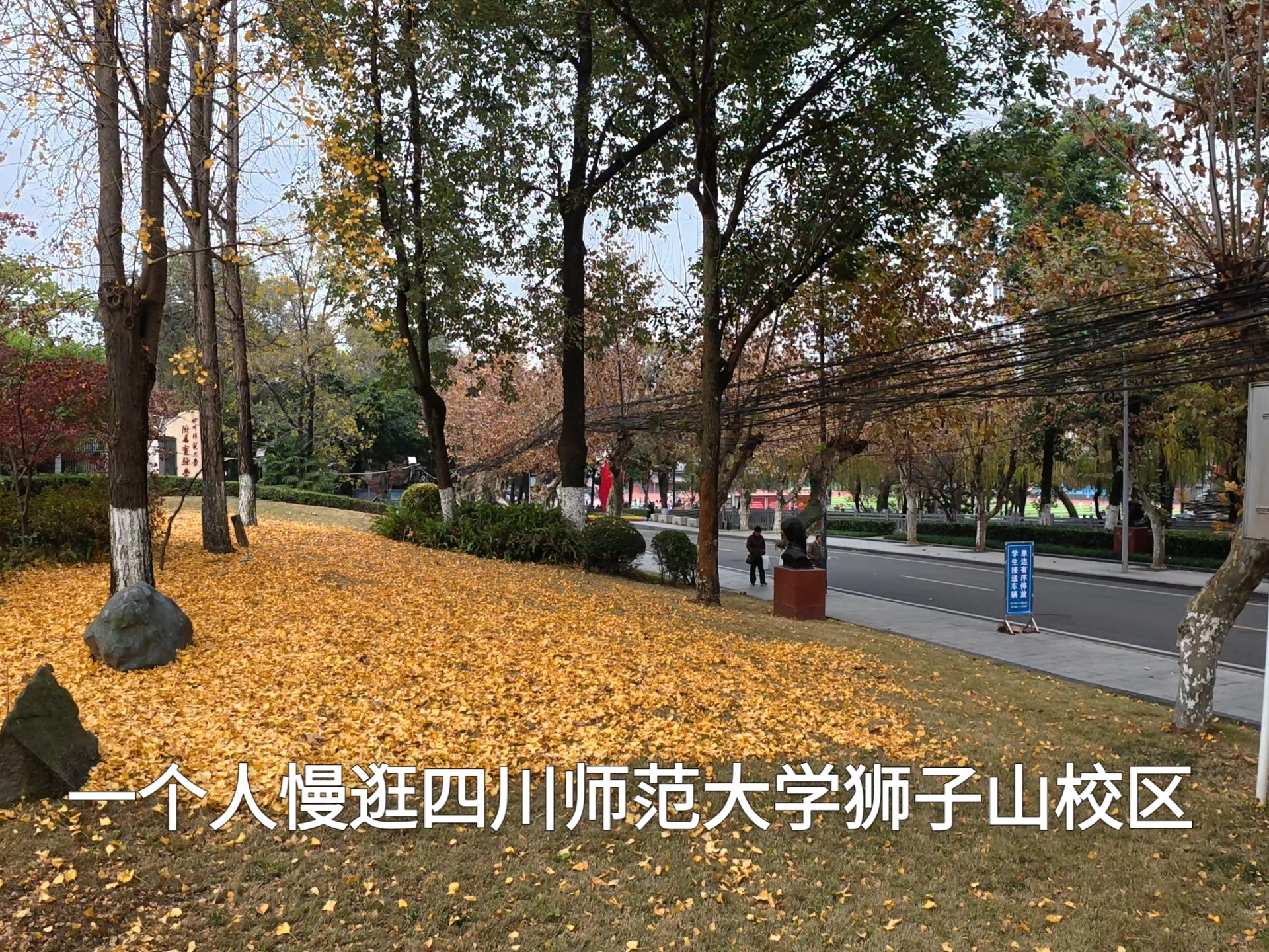 一个人慢逛四川师范大学狮子山校区