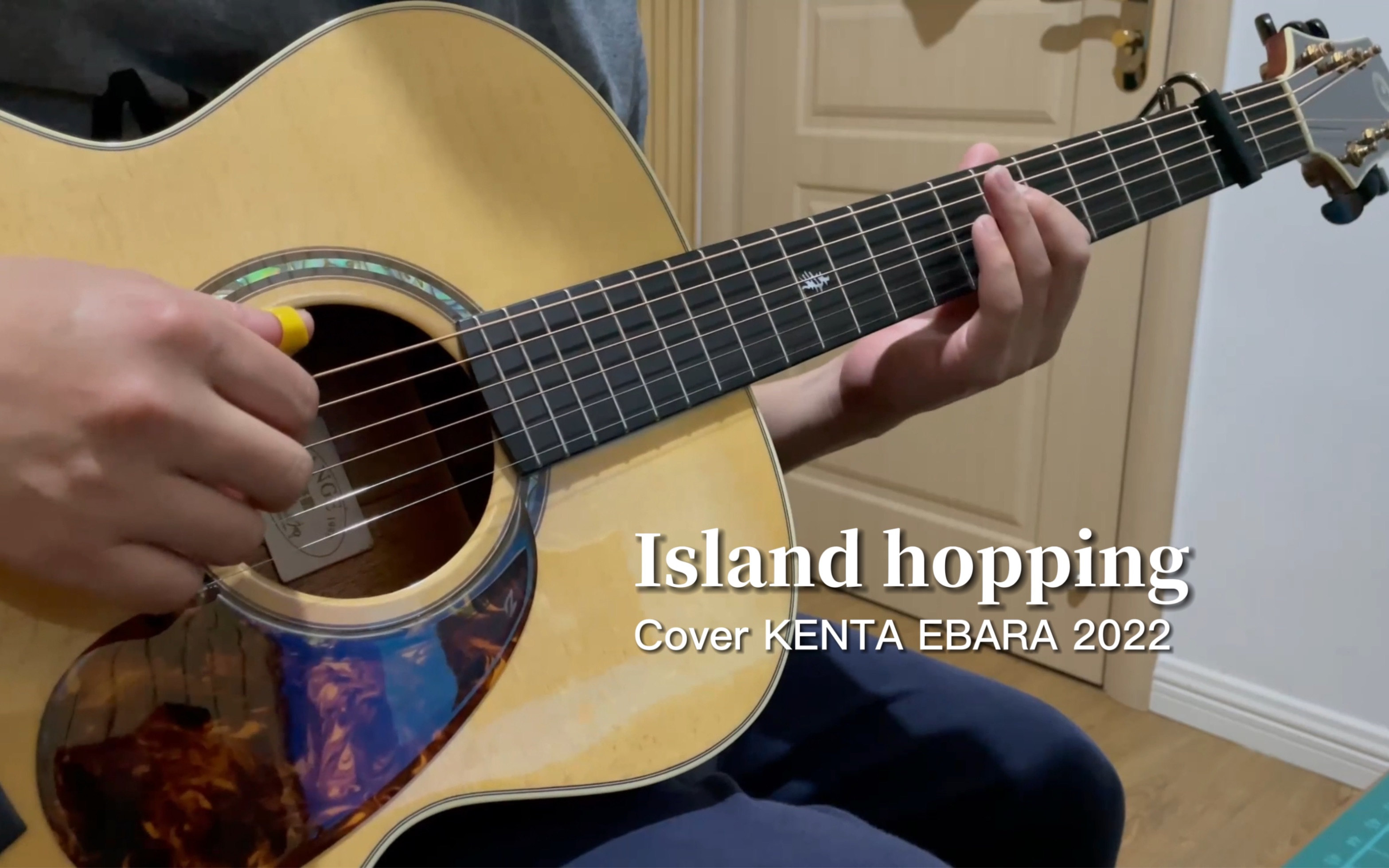 2015日本指弹冠军  KENTA EBARA【エバラ健太】Island hopping 翻弹哔哩哔哩bilibili