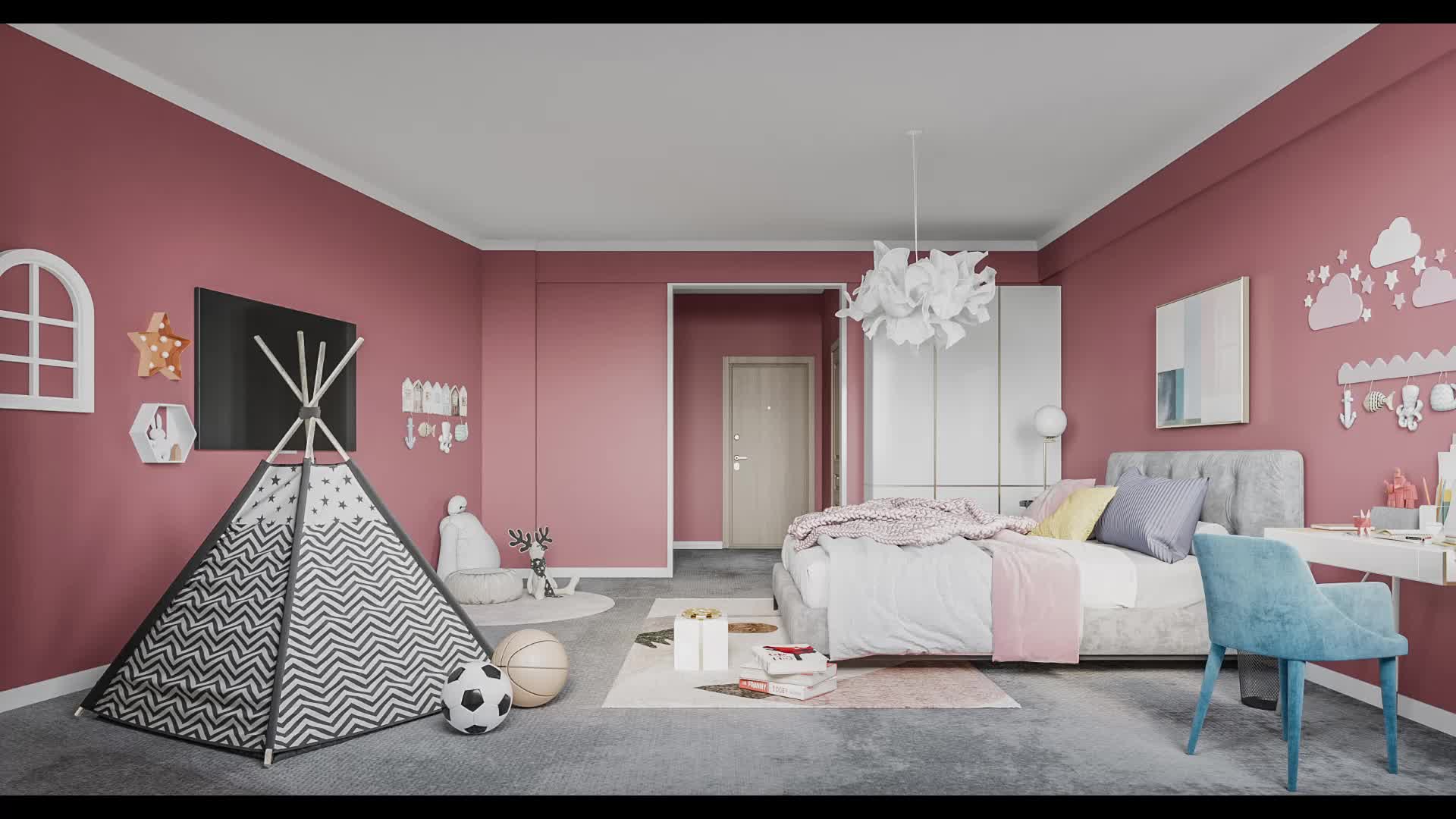 模型:1211拓者2021赠送儿童房