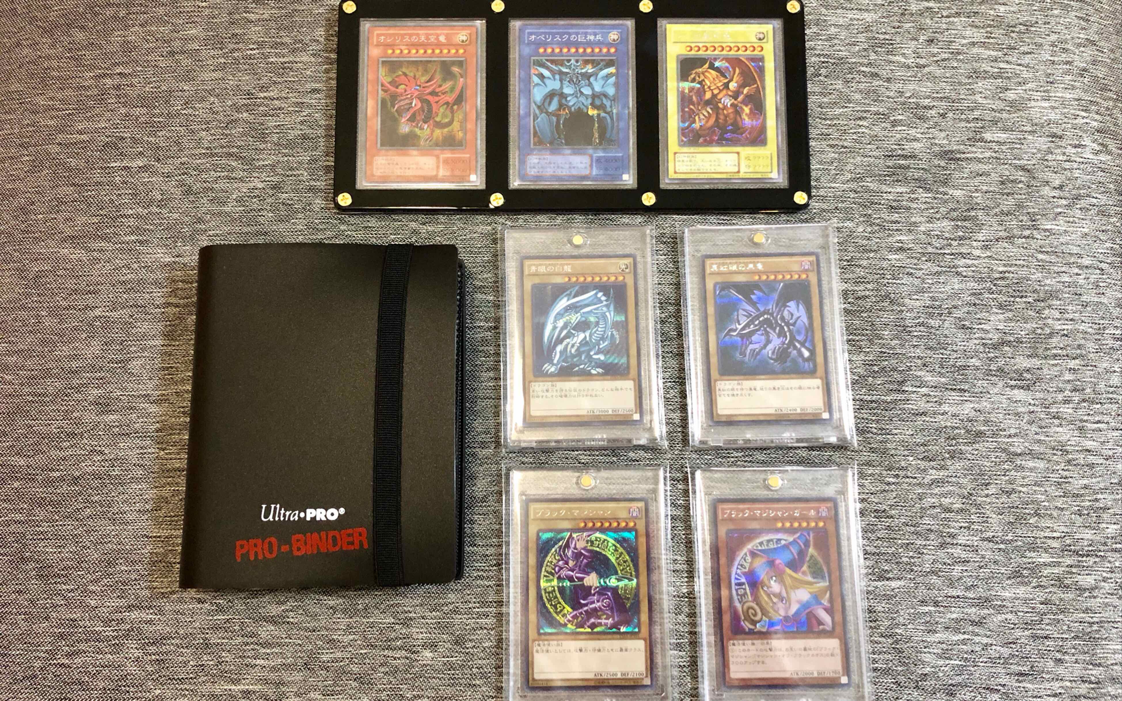 游戏王卡册鉴赏萌新的游戏王初代dm实卡收藏分享