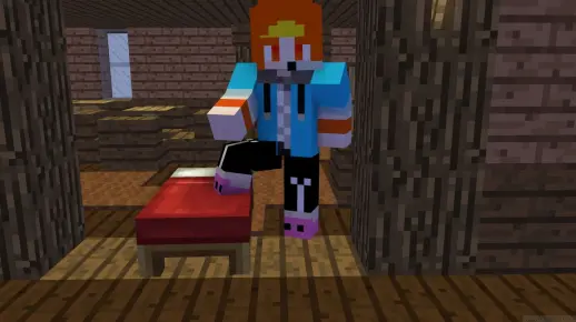 [Minecraft我是天弓]起床战争#6 当你用你制作的第一个（也是黑历史）材质包打bw会发生什么？