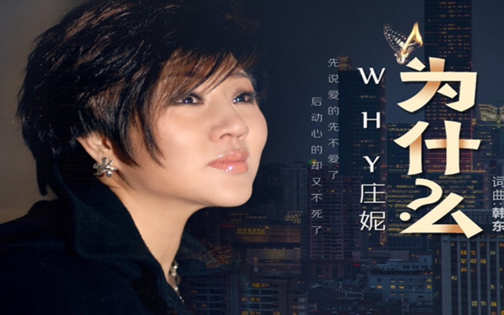 庄妮《为什么》谎言总是看不破,幸福总是嬉皮笑脸的躲着我