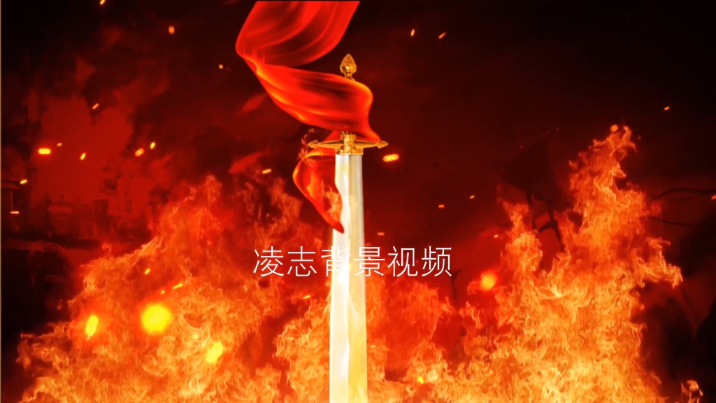 再现花木兰 配乐成品视频古风战争led大屏幕高清背景视频素材