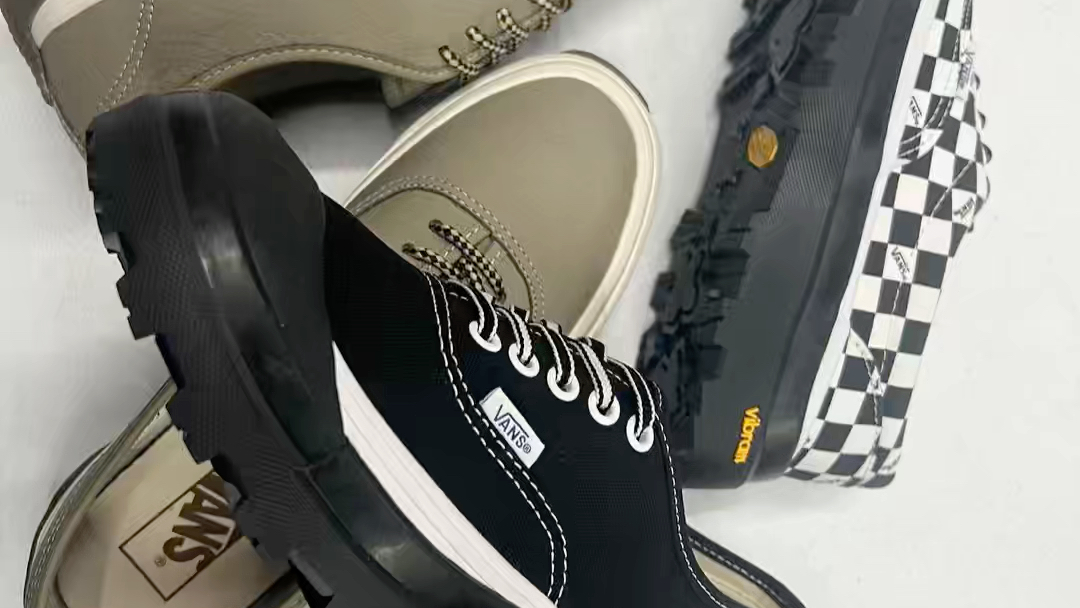 vans by worksout 德比鞋形状样 vibram底 略帅!