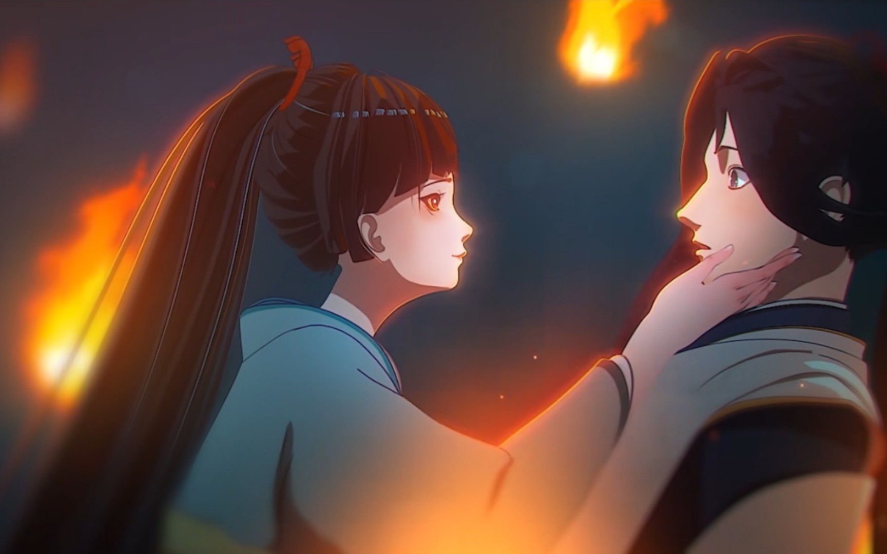 【阴阳师】不知火《离岛之歌》 阿离与义心的初遇