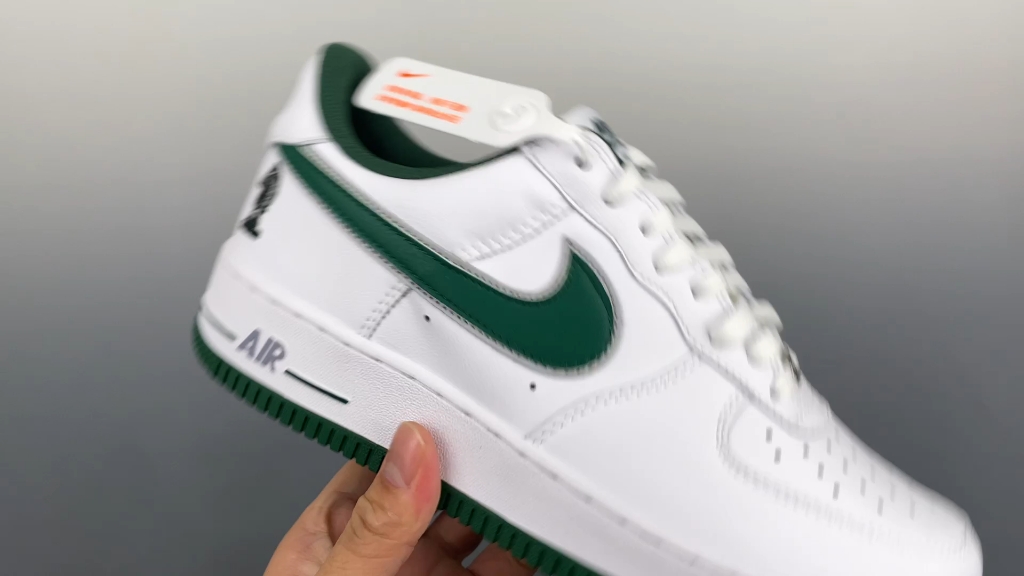 nike air force 1 low lba狀元籤白綠原楦頭原紙板 打造純正空軍版型