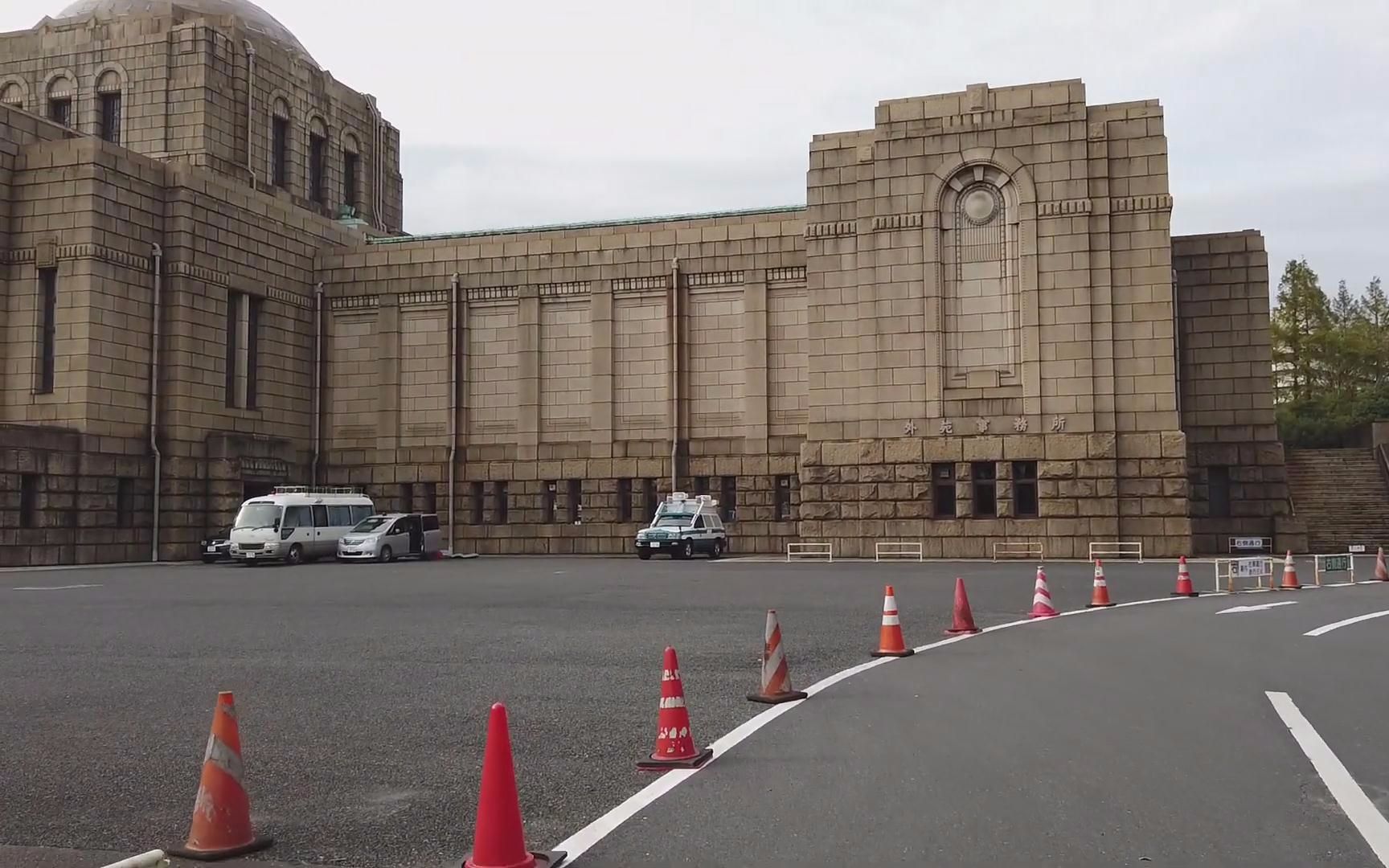 新国立競技場と赤坂御所 tokyo 2020 new national stadium & akasaka