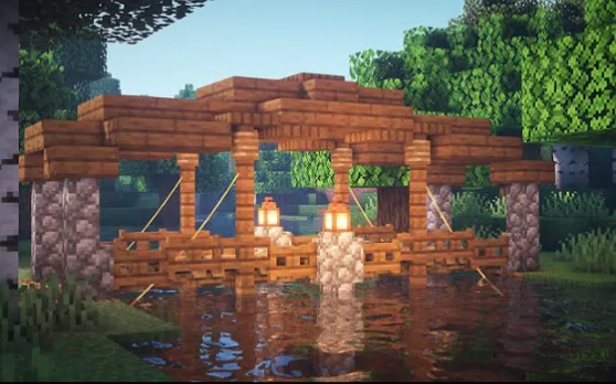 【Typface】Minecraft:如何建造屋顶桥(授权搬运)_哔哩哔哩_bilibili