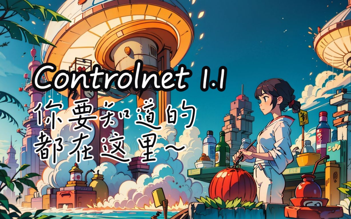 【AI绘画】关于Controlnet1.1一切你需要知道的知识哔哩哔哩bilibili