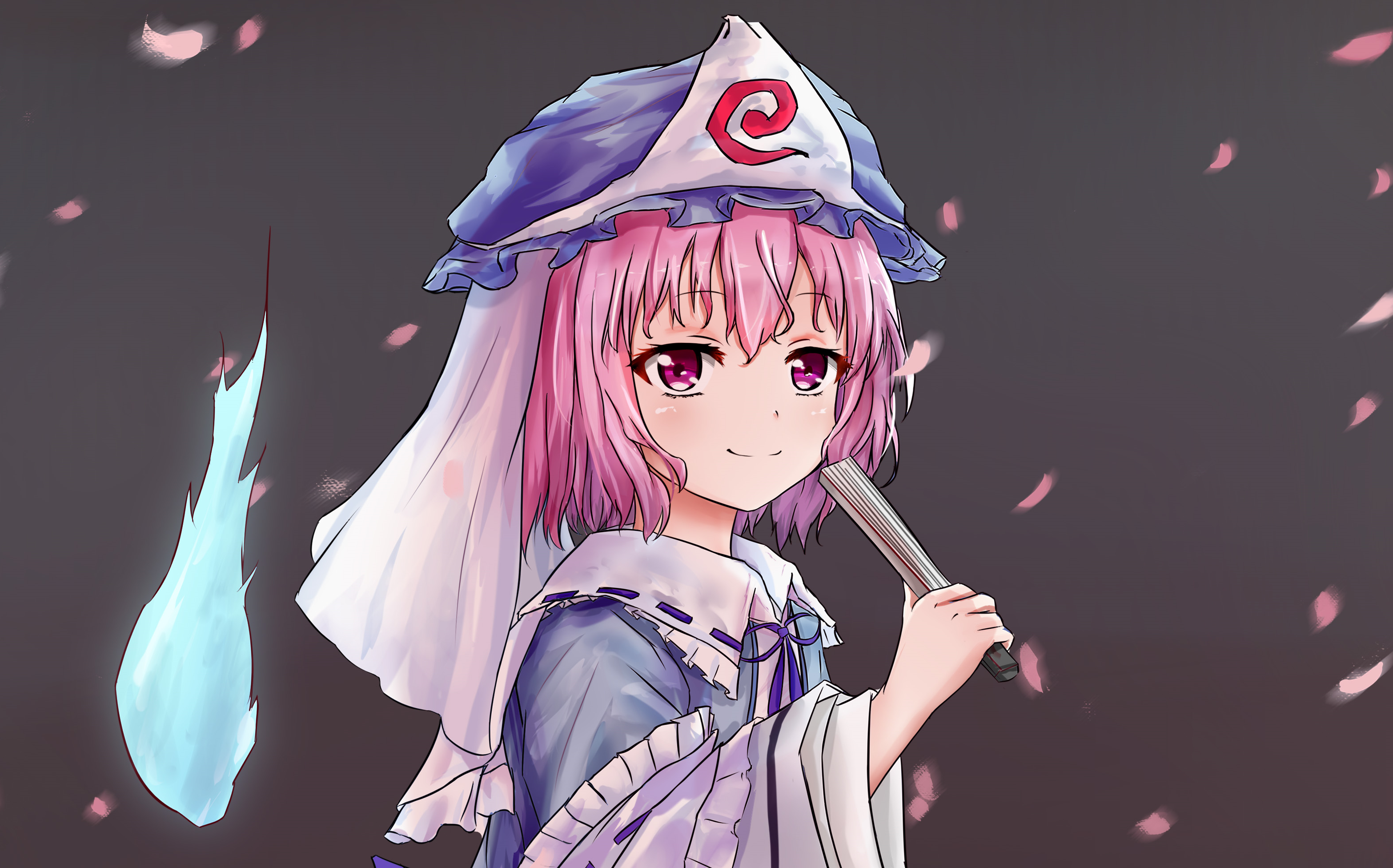 【原速】板绘西行寺幽幽子_哔哩哔哩 (゜-゜)つロ 干杯~-bilibili