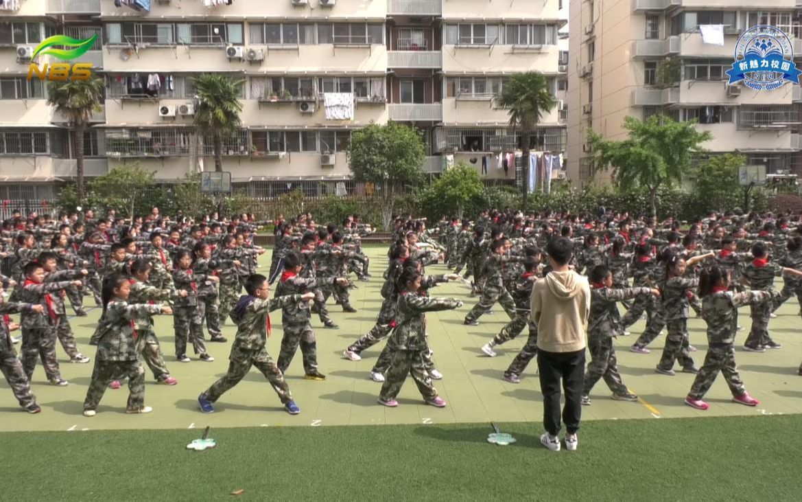 教育动态 南京市后标营小学从小学做“小士兵”长大保卫我祖国哔哩哔哩bilibili